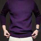 Russell | Refined Mock-Neck Sweater – front view