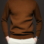 Russell | Refined Mock-Neck Sweater – front view