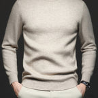 Russell | Refined Mock-Neck Sweater – front view