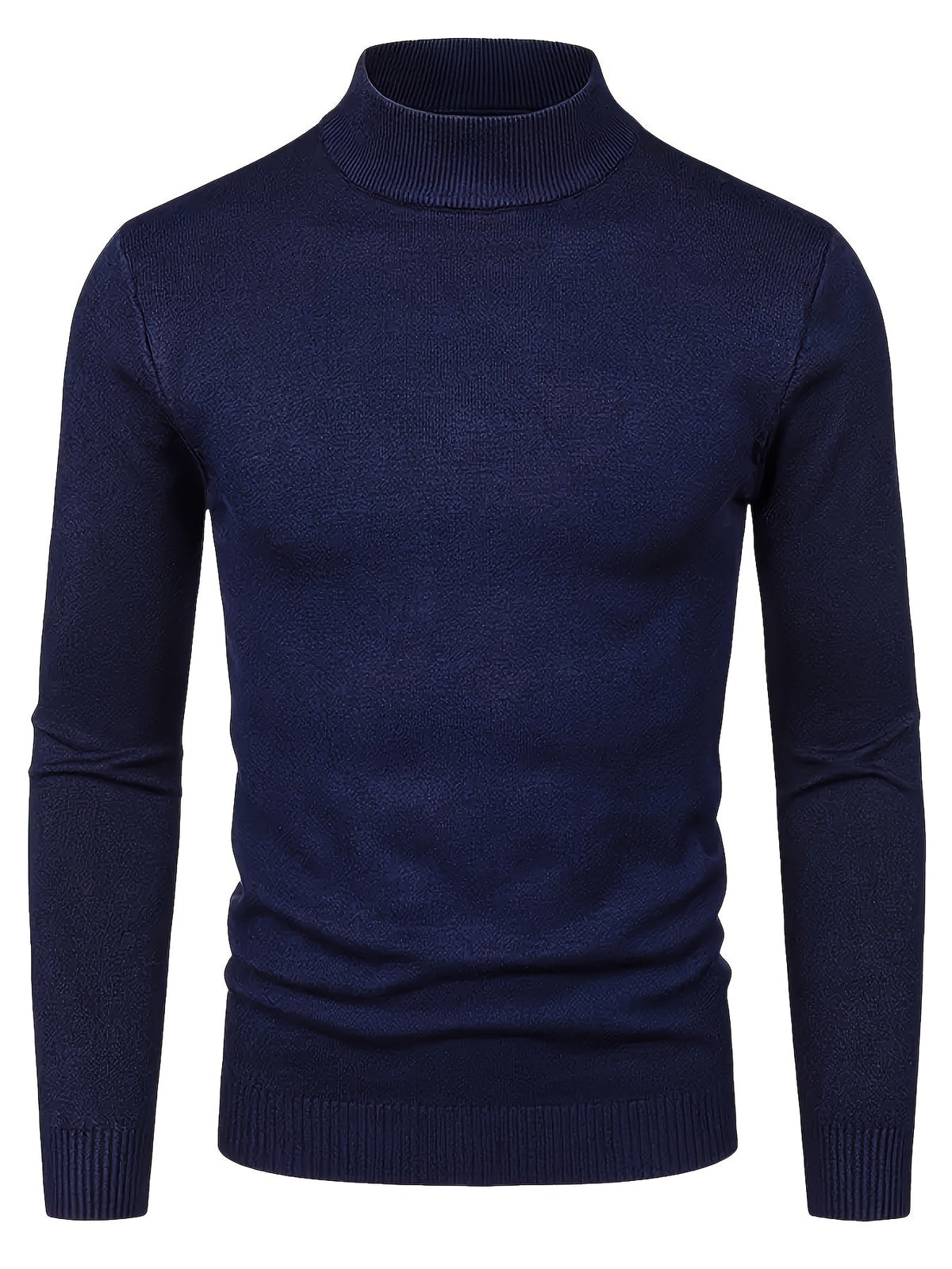 Russell | Refined Mock-Neck Sweater – front view