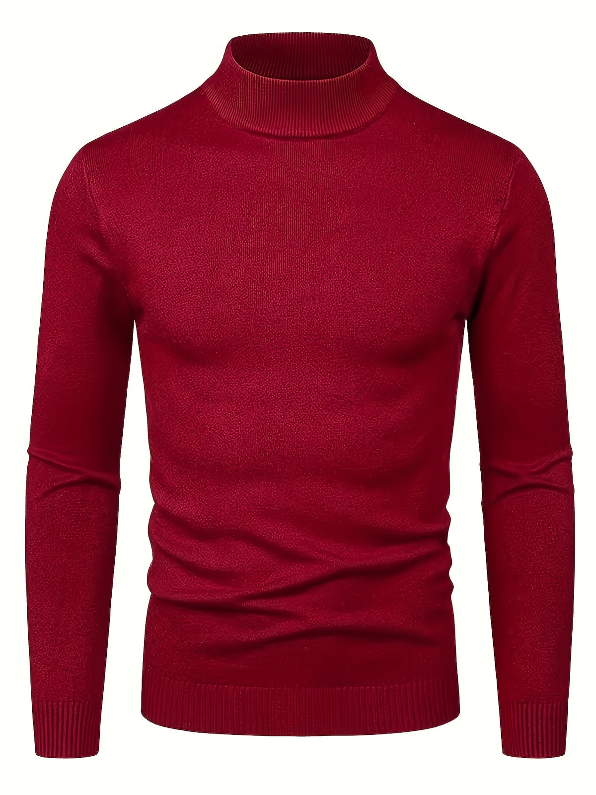Russell | Refined Mock-Neck Sweater – front view