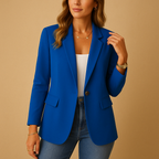 Sabrielle | Fitted Tailored Blazer – front view