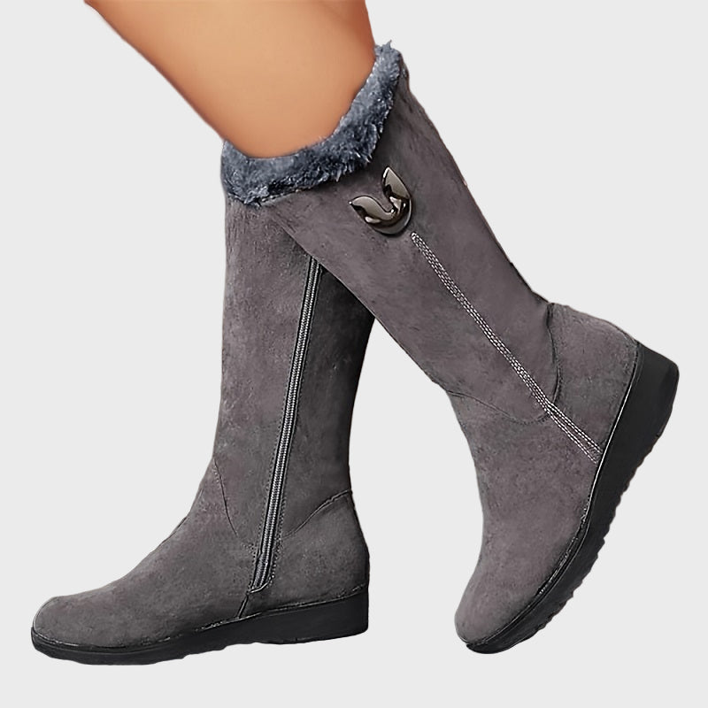 Sanne Mid-Calf Boots – front view