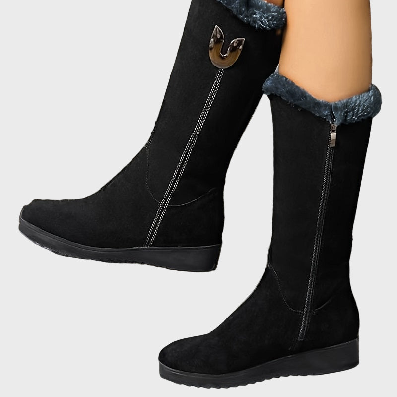 Sanne Mid-Calf Boots – back view