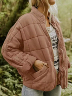 Serene Mid-Season Jacket – close-up