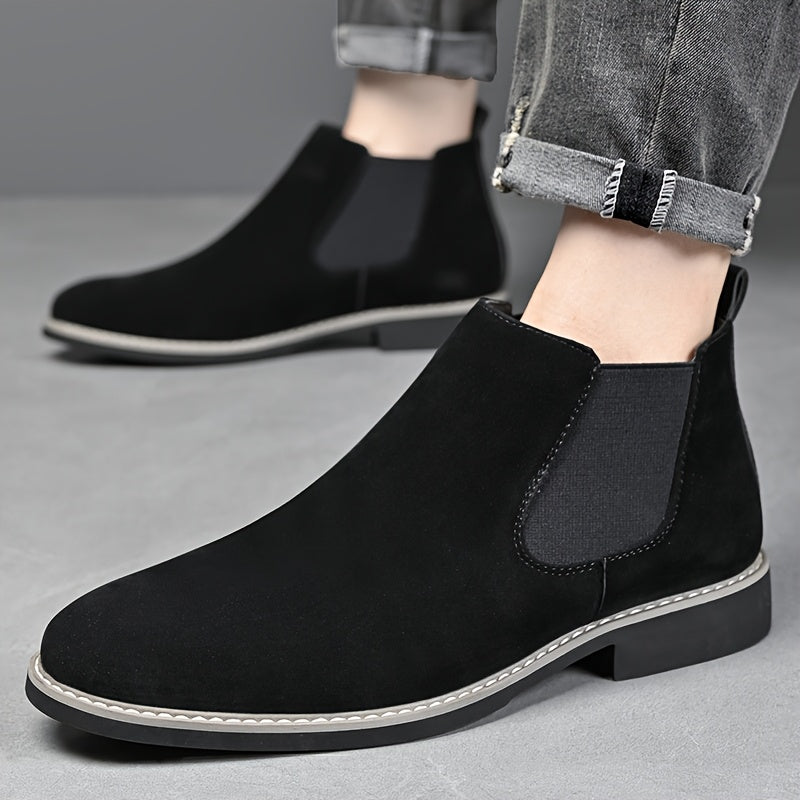 Silvan | Refined Chelsea Boots – styled view