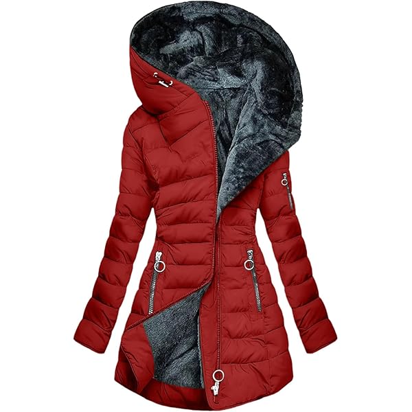 Stella Slim-Fit Winter Coat – close-up