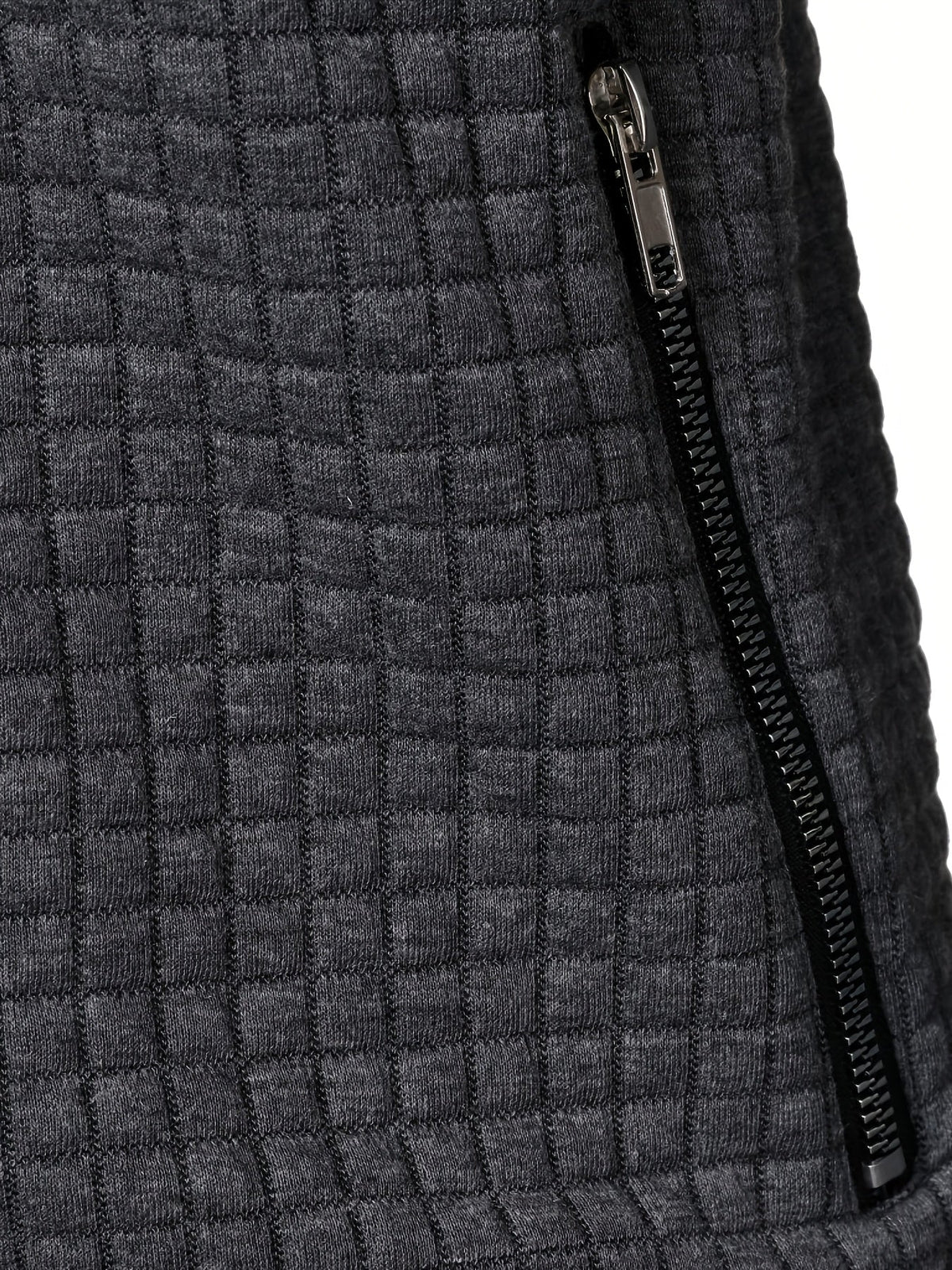 Sullivan | Textured Stand-Collar Jacket – close-up