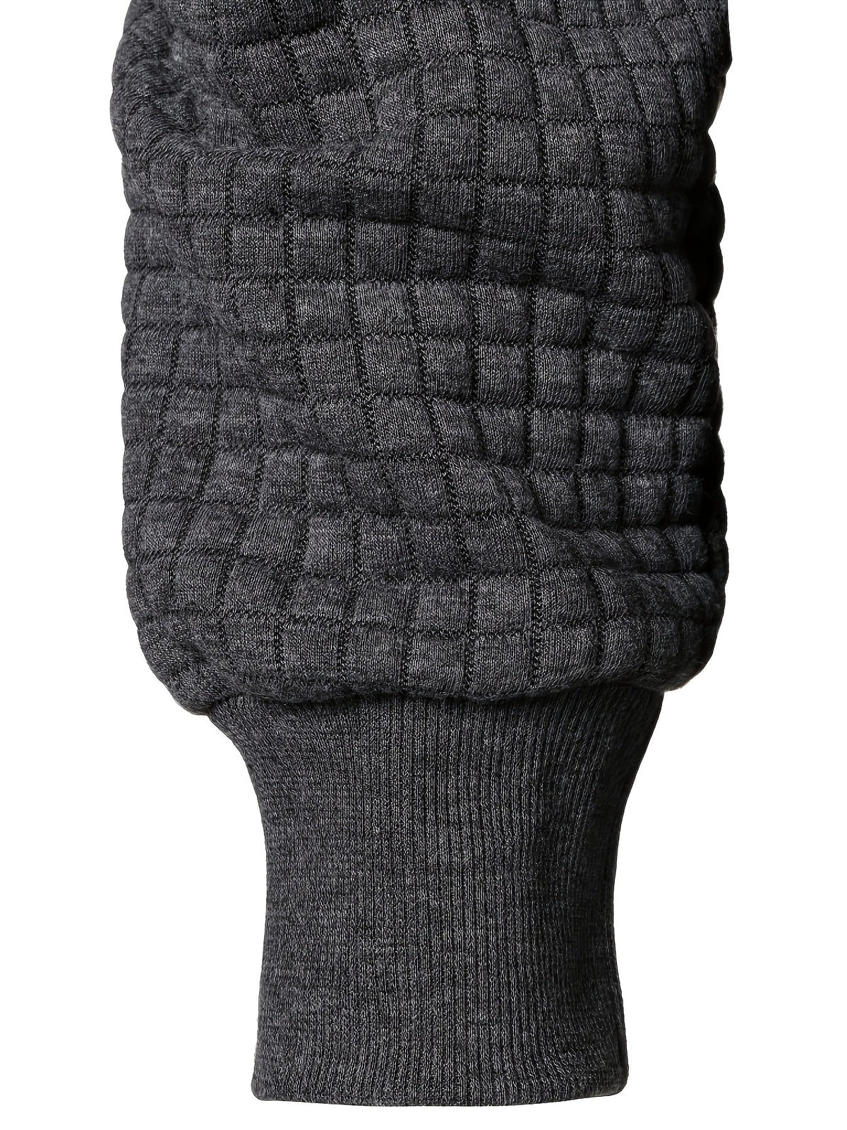 Sullivan | Textured Stand-Collar Jacket – detail view