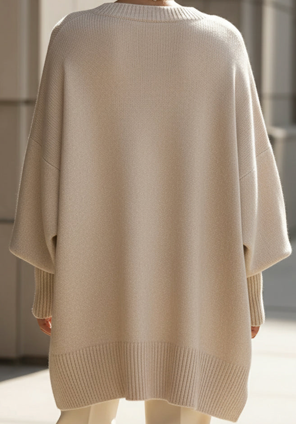 Suzie Oversized Pullover – styled view