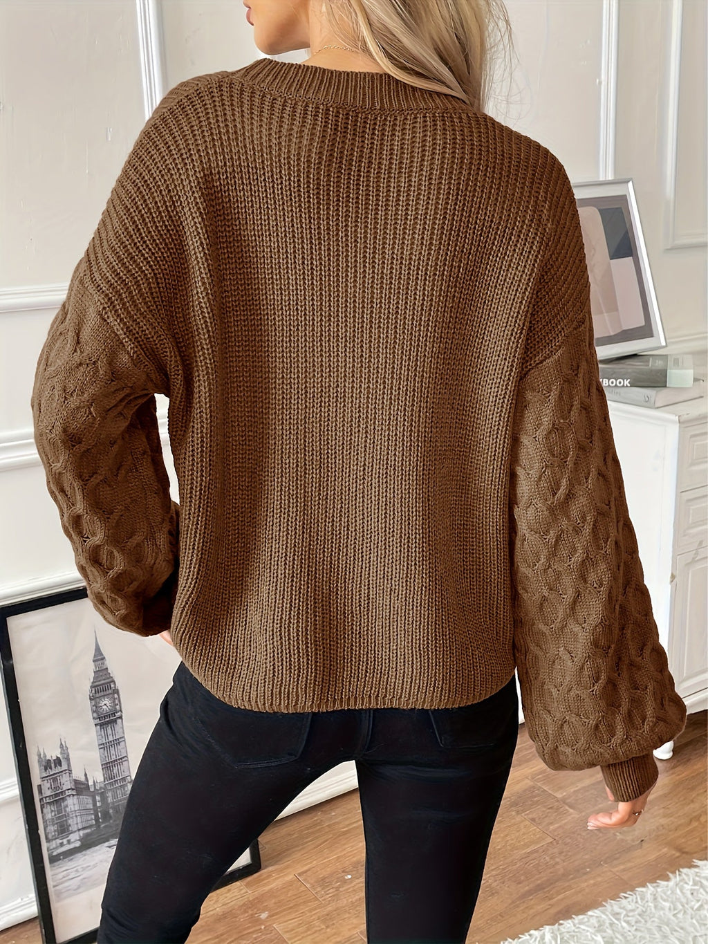 Tamsin Soft Knit Pullover Sweater by Vera Noir – image 12