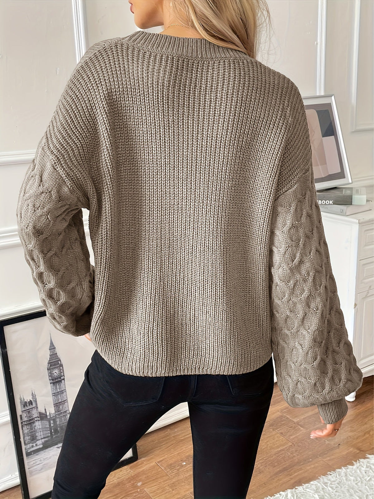 Tamsin Soft Knit Pullover Sweater by Vera Noir – image 13