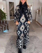 Taurielle Casual Long Dress – styled view