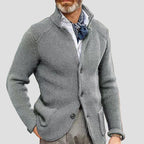 Thorne Blazer Cardigan front view on model