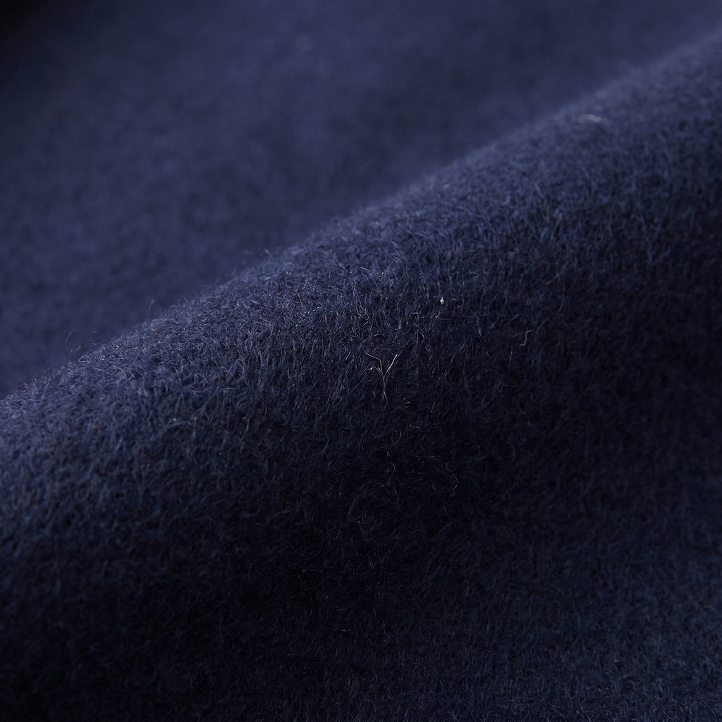 Virellea | Soft Wool-Blend Boxy Jacket – fabric close-up