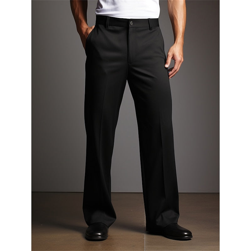 Warren | Tailored Straight-Leg Trousers – front view
