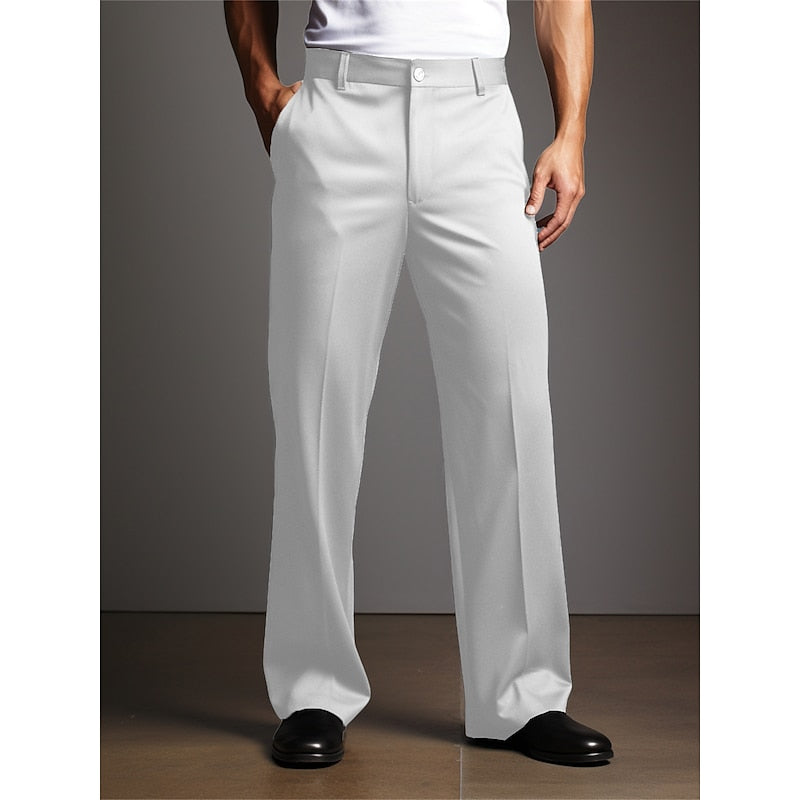 Warren | Tailored Straight-Leg Trousers – front view