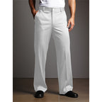 Warren | Tailored Straight-Leg Trousers – front view