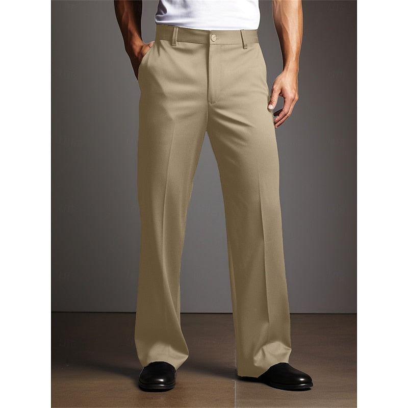 Warren | Tailored Straight-Leg Trousers – front view