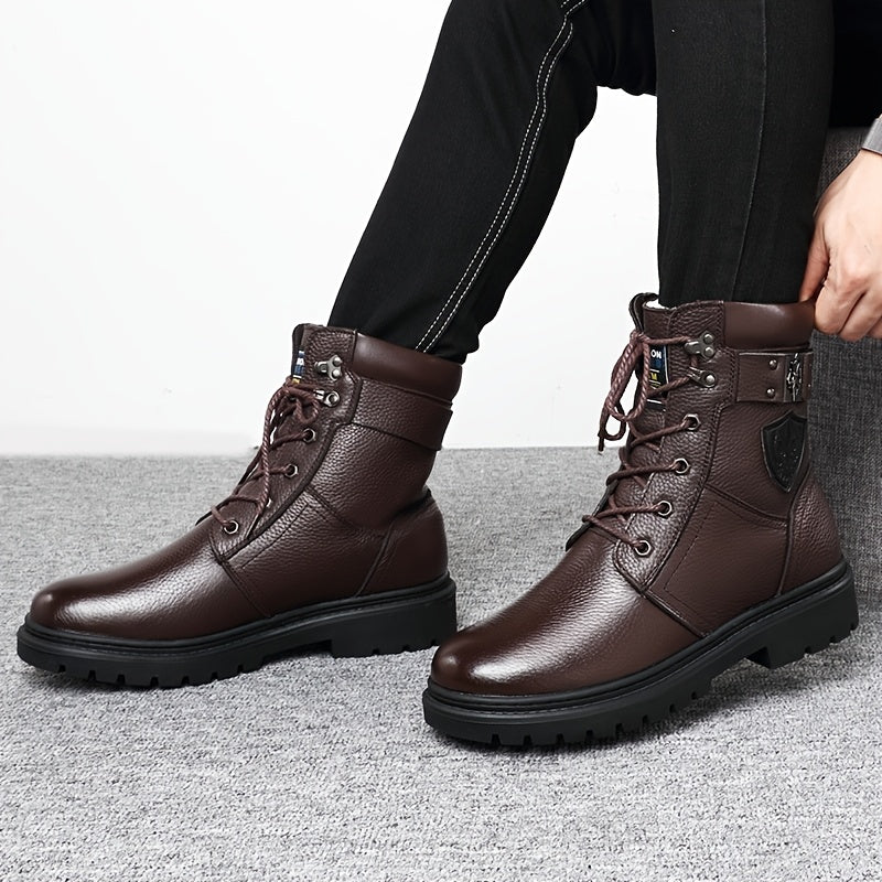 Waylon | Rugged Cold-Weather Boots – styled view