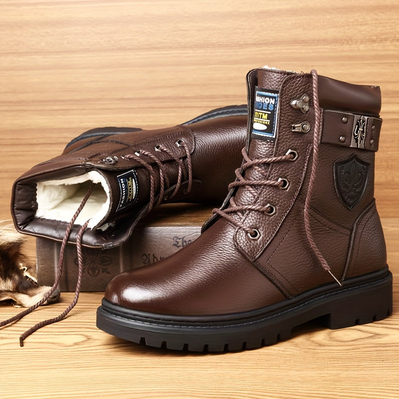 Waylon | Rugged Cold-Weather Boots – detail view