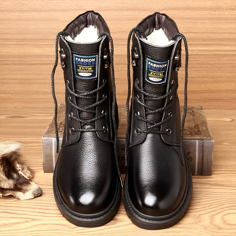 Waylon | Rugged Cold-Weather Boots – front view