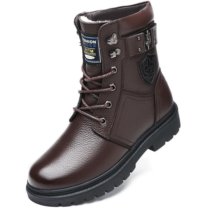Waylon | Rugged Cold-Weather Boots – side view