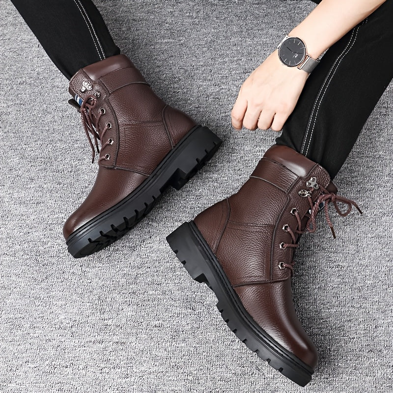 Waylon | Rugged Cold-Weather Boots – styled view