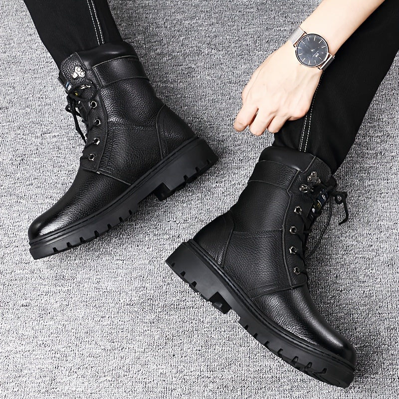 Waylon | Rugged Cold-Weather Boots – styled view