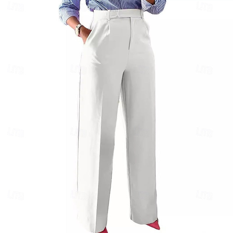 Wendeline | Tailored High-Waist Trousers – front view