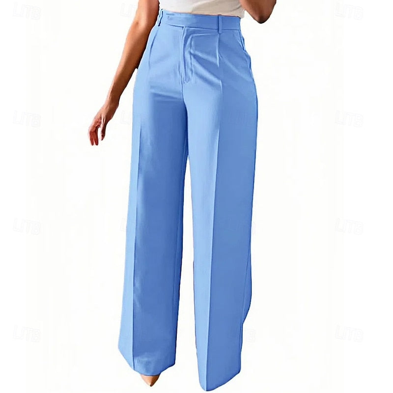 Wendeline | Tailored High-Waist Trousers – front view