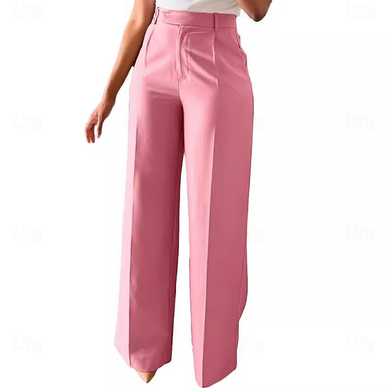 Wendeline | Tailored High-Waist Trousers – front view