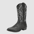 William Western Leather Cowboy Boots – front view