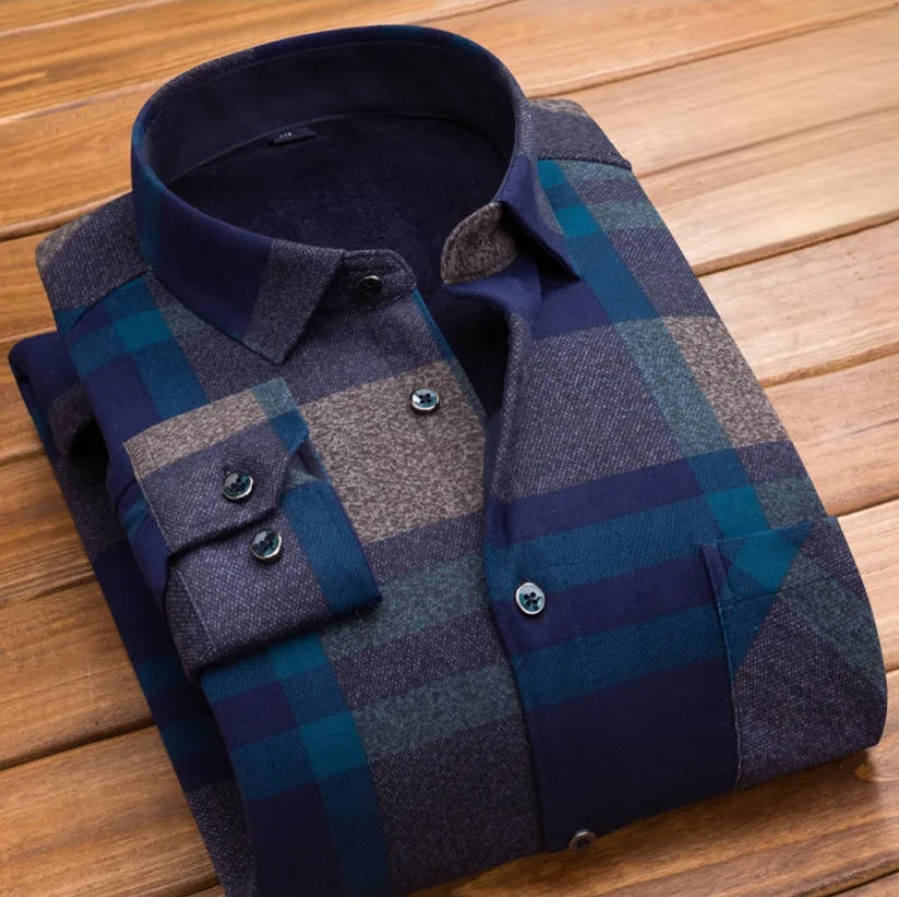 Willy Men's Classic Heritage Shirt by Vera Noir – styled view