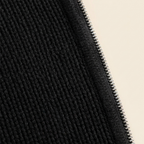 Zeron Men's Full-Zip Cardigan ribbed knit – close-up