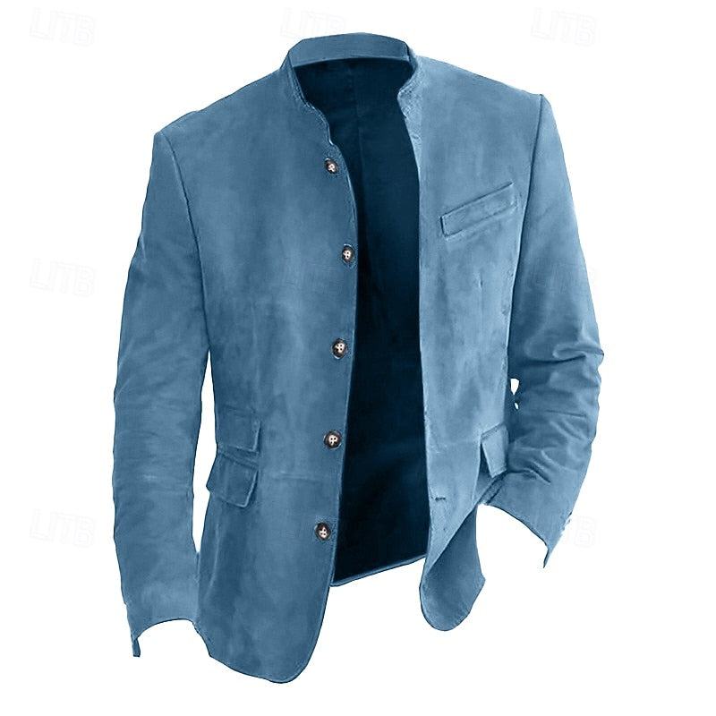 Vincent | Soft Stand-Collar Jacket