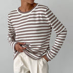 Winifred | Relaxed-Fit Striped Long Sleeve Top
