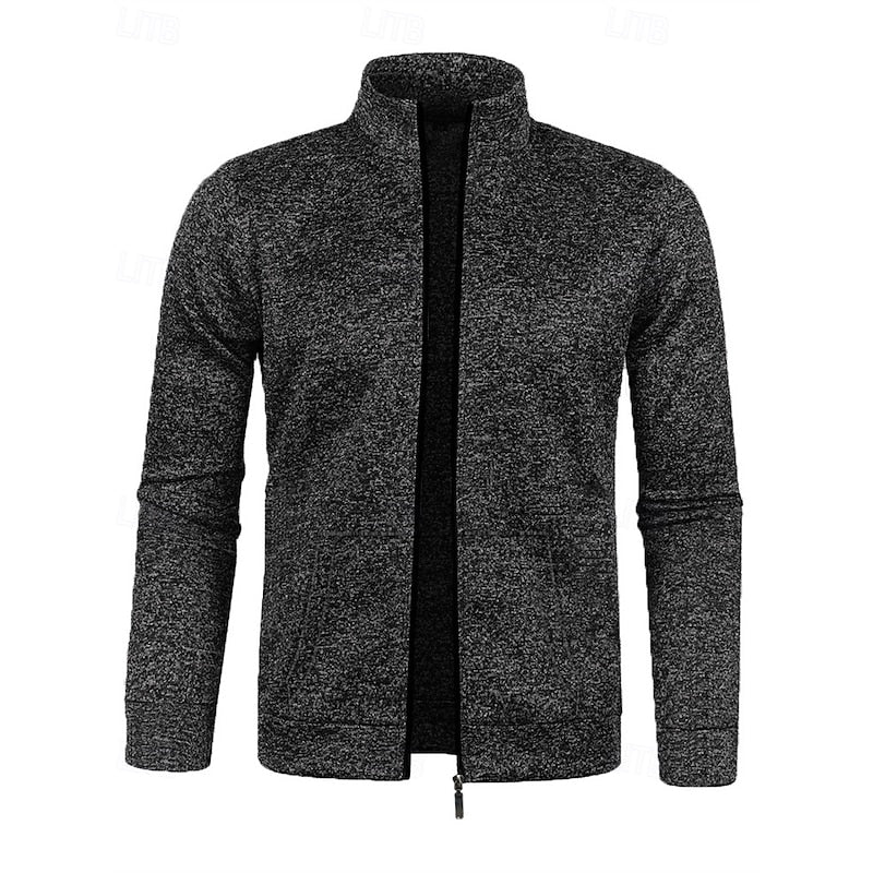 Caleb | Full-Zip Stand Collar Jacket