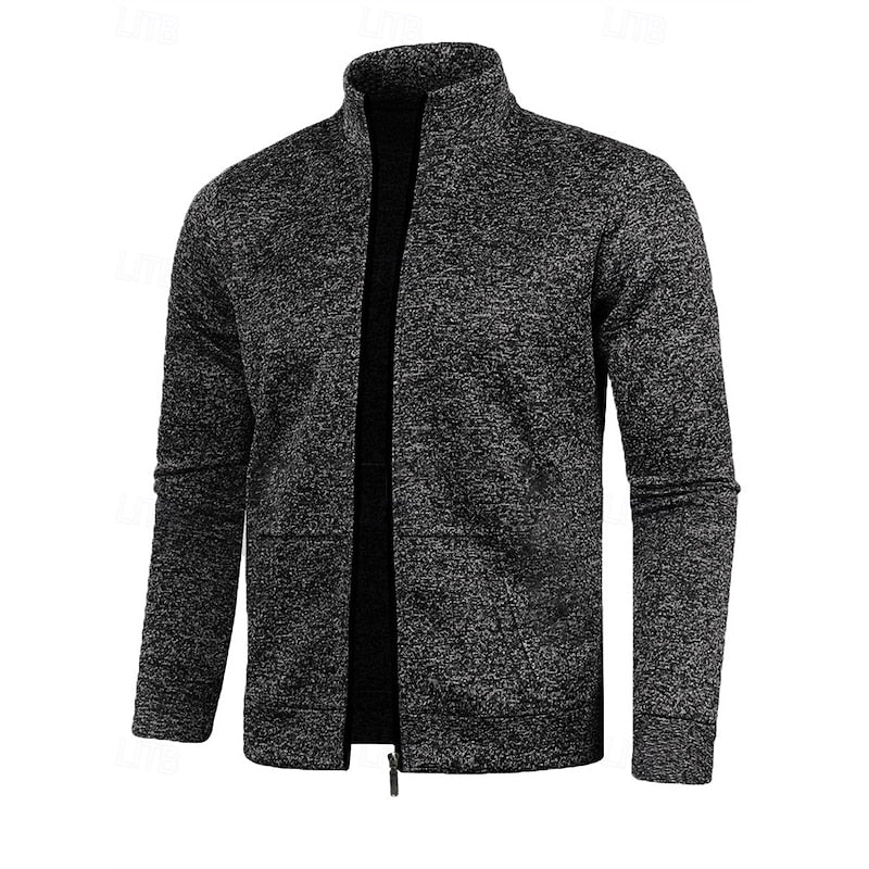 Caleb | Full-Zip Stand Collar Jacket