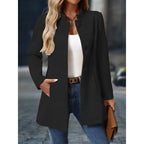 Fiona | Elegant Stand-Collar Coat