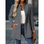 Fiona | Elegant Stand-Collar Coat